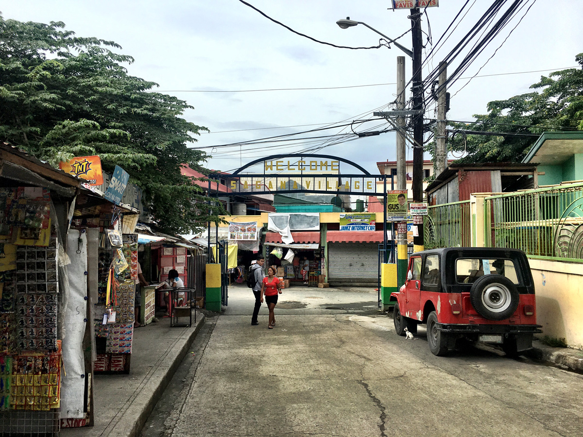 Colorful streets of Paranaque.